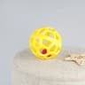 Interactive Rubber Dog Ball Toy With Bell  Teeth Cleaning Chew Toy For Puppies  Dogs 10