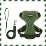 Reflective Breathable Dog Harness With Leash  Adjustable NoPull Pet Vest For Small  Medium Dogs And