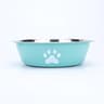 Premium Stainless Steel NonSlip Dog  Cat Feeding Bowl  Durable Pet Food  Water Dish With Silicone B 6