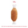 Interactive Plush Squeaky Chicken Leg Dog Toy  Soft BoneShaped Chew Toy For Small Medium  Large Dog 6