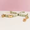 Personalized Cat Collar  Leash Set With Engraved ID Tag  Adjustable Kitten Collar With Bell 18