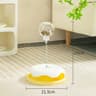 Interactive Slow Feeder Cat Toy  Track Ball Roller Turntable Puzzle Feeder  Exercise Toy For Indoor 8