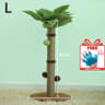 2559 In Tall Cat Scratching Post Tree  Premium Sisal Cat Scratcher With Interactive Hanging Ball To 6
