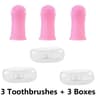 3Piece Pet Finger Toothbrush Set  Dog  Cat Dental Cleaning Finger Brushes For Oral Care And Teeth C 8