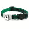 Custom Engraved Plaid Pet Collar  Adjustable Breakaway Cat  Puppy Collar With Personalized ID Tag A 8