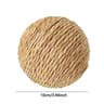 Interactive Sisal Cat Scratching Ball Toy  WearResistant Paw Grinding  Furniture Protection Toy 6