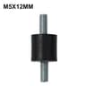 Rubber Shock Mount AntiVibration Bobbin Isolator  M3 M4 M5 M6 Metal Damper For Pumps Compressors  G 9