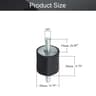 Rubber Shock Mount AntiVibration Bobbin Isolator  M3 M4 M5 M6 Metal Damper For Pumps Compressors  G 10