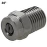 14 In High Pressure Washer Nozzle  Stainless Steel 304 Spray Tip 0 15 25 40 Fan Jet For Pressure Cl 9