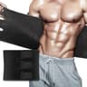 Waist Trimmer Sweat Belt  Adjustable Waist Trainer Band For Women  Men Belly Support For Workout  F 6