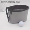 Golf Club Cleaning Bag WearResistant Cleaning Pouch With Golf Ball Organizer Pocket Golf Bag Access 8