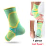 1pc Professional Sports Ankle Support Brace  Breathable Compression Sleeve With Silicone Grip For M 8