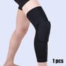 1pc Compression Knee Pad Long Leg Sleeve  Honeycomb Knee Support Brace For Basketball Running Cycli