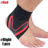 1pc Adjustable Sport Ankle Stabilizer Brace  Compression Ankle Support For Running Basketball  Spra 11