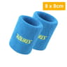 1 Pair Sports Wrist Sweatbands  Moisture Wicking Cotton Wristbands For Tennis Basketball Running  G 12