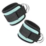 Adjustable Cable Ankle Straps Double DRing  Gym Ankle Cuffs For Glute Leg  Strength Training 7