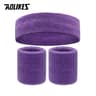 Sports Sweatband Set  Cotton Headband  Wristbands For Men And Women Running Basketball Gym Workout 24