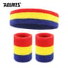Sports Sweatband Set  Cotton Headband  Wristbands For Men And Women Running Basketball Gym Workout 28
