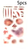 510pcs Halloween Scar Temporary Tattoo Stickers  Waterproof Fake Blood Wound Tattoos For Cosplay  P 8
