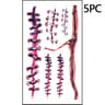 510pcs Halloween Scar Temporary Tattoo Stickers  Waterproof Fake Blood Wound Tattoos For Cosplay  P 10