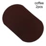 2pcs Imitation Buckskin Patches  IronOn  SewOn Elbow Knee Repair Patches For Clothes Jeans Jackets  8