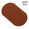 2pcs Imitation Buckskin Patches  IronOn  SewOn Elbow Knee Repair Patches For Clothes Jeans Jackets  7