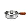 Stainless Steel Milk Pot  Induction Compatible Saucepan With HeatResistant Wooden Handle NonSlip Ba 6