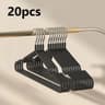 Heavy Duty Metal Clothes Hangers  AntiSlip Space Saving Closet Organizers For Home Boutique Garage  10