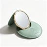Vintage Chinese Style Peony Pocket Mirror  Portable Mini Makeup Mirror With Skylark Floral Design F 7