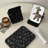 PU Leather Folding Makeup Mirror  Portable Desktop Vanity Stand Mirror For Travel Makeup Skincare   6