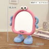 Cute Desktop Makeup Mirror  Portable HD Table Vanity Mirror For Bedroom Dorm Student Desk Beauty Gr 8