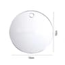 FogFree Acrylic Shower Mirror  Unbreakable Wall Suction Shaving Makeup Mirror For Bathroom And Trav 7