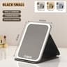 3 Color Dimmable LED Makeup Mirror  Rechargeable Foldable Touch Screen Vanity Mirror For Travel Hom 6