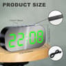 Dimmable Digital Alarm Clock  USB Desktop Clock With Dual Alarms Temperature Display Snooze  Night  7