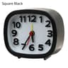 Quiet Quartz Bedside Alarm Clock  Compact No Tick Number Clock For Bedroom Desk Shelf  Home Decor B 8