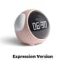 Cute Digital Alarm Clock  Rechargeable LED Night Light With Dual Alarms Snooze Emoji Display  Voice 6