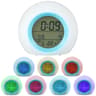 LED Star Projector Alarm Clock  Musical Digital Bedside Night Light With Snooze For Kids Bedroom De 6