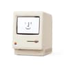 Retro Macintosh Digital Alarm Clock  Creative Maclock Desktop Clock With Calendar Display  Adjustab 6