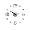 Modern DIY Wall Clock Sticker  1575 In Acrylic Mirror Silent Quartz Clock For Kitchen Living Room O 9