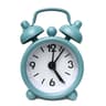 Mini Digital Alarm Clock  Retro Round Double Bell Quartz Desk Clock With Large Numbers For Home Off 6