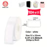 Thermal Label Paper  SelfAdhesive Inkless Sticker Rolls For M1 D110 P12 P15  P50 Printers Home  Off