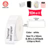 Thermal Label Paper  SelfAdhesive Inkless Sticker Rolls For M1 D110 P12 P15  P50 Printers Home  Off