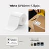 Thermal Label Rolls  White Color  Transparent Adhesive Stickers For B1 B21 B31  B3S Printers With A