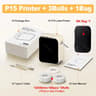 Mini Label Printer  P15 Bluetooth Inkless Sticker Maker With App Editing  Bulk Printing For Home  O 9