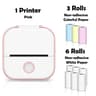 Mini Sticker Printer  T02 Bluetooth Inkless Photo  Note Printing For IOS Android DIY Journals And S