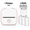 Mini Sticker Printer  T02 Bluetooth Inkless Photo  Note Printing For IOS Android DIY Journals And S