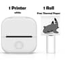 Mini Sticker Printer  T02 Bluetooth Inkless Photo  Note Printing For IOS Android DIY Journals And S