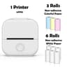Mini Sticker Printer  T02 Bluetooth Inkless Photo  Note Printing For IOS Android DIY Journals And S