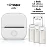 Mini Sticker Printer  T02 Bluetooth Inkless Photo  Note Printing For IOS Android DIY Journals And S
