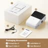 Mini Label Printer  Bluetooth Inkless Barcode  Price Sticker Maker For IOS Android Home  Business V 12